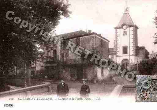 Ville de CEBAZAT, carte postale ancienne