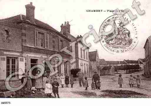 Ville de CHAMBRY, carte postale ancienne