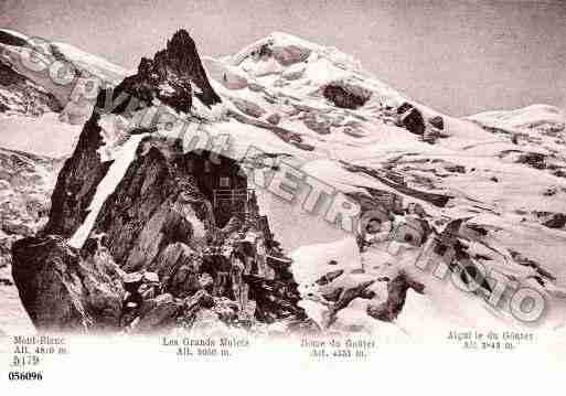 Ville de CHAMONIXMONTBLANC, carte postale ancienne Ville de CHAMONIXMONTBLANC, carte postale ancienne