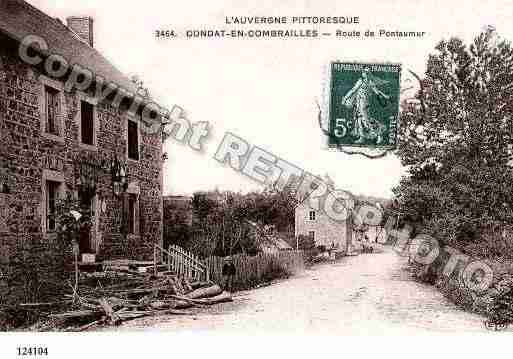 Ville de CONDATENCOMBRAILLE, carte postale ancienne