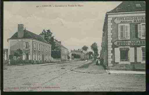 Ville de CONLIE, carte postale ancienne