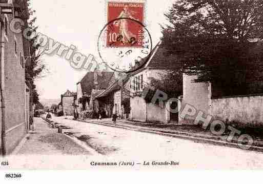 Ville de CRAMANS, carte postale ancienne