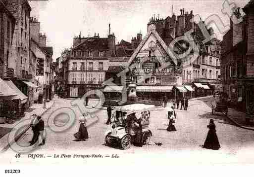 Ville de DIJON, carte postale ancienne