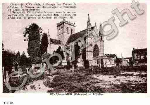 Ville de DIVESSURMER, carte postale ancienne