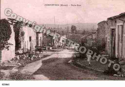 Ville de DOMPCEVRIN, carte postale ancienne Ville de DOMPCEVRIN, carte postale ancienne