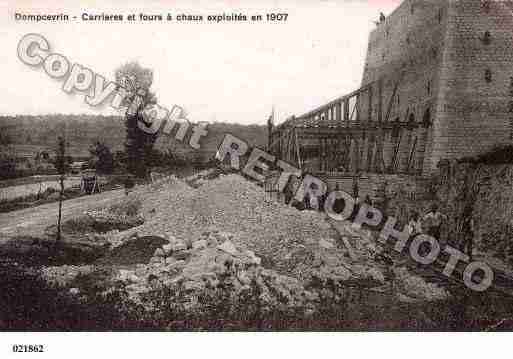 Ville de DOMPCEVRIN, carte postale ancienne