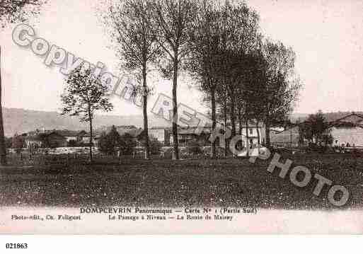 Ville de DOMPCEVRIN, carte postale ancienne