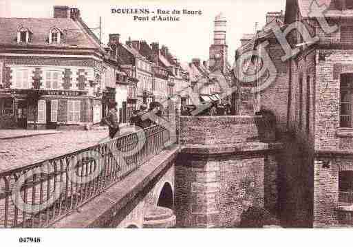 Ville de DOULLENS, carte postale ancienne