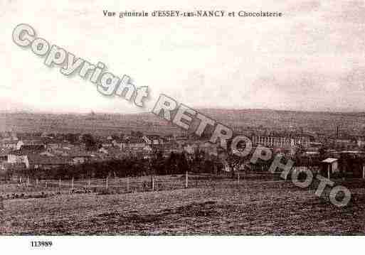 Ville de ESSEYLESNANCY, carte postale ancienne