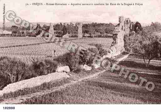 Ville de FREJUS, carte postale ancienne