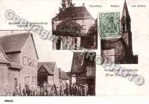 Ville de GRIESHEIMPRESMOLSHEIM, carte postale ancienne