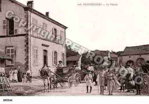 Ville de GUGNECOURT, carte postale ancienne