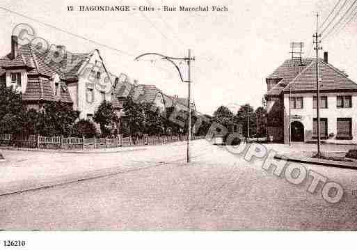 Ville de HAGONDANGE, carte postale ancienne