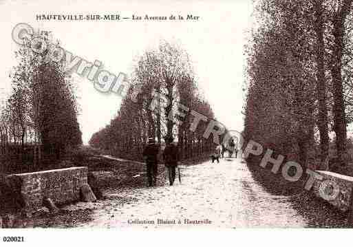 Ville de HAUTEVILLESURMER, carte postale ancienne