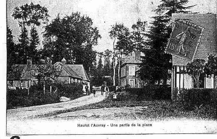 Ville de HAUTOTL'AUVRAY, carte postale ancienne