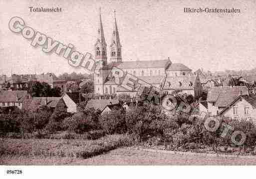 Ville de ILLKIRCHGRAFFENSTADEN, carte postale ancienne