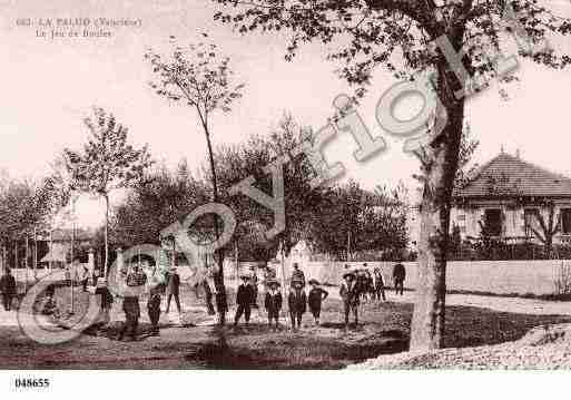 Ville de LAPALUD, carte postale ancienne