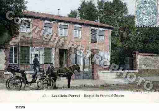 Ville de LEVALLOISPERRET, carte postale ancienne