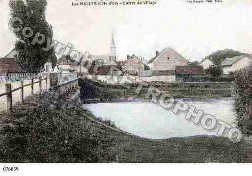 Ville de MAILLYS(LES), carte postale ancienne