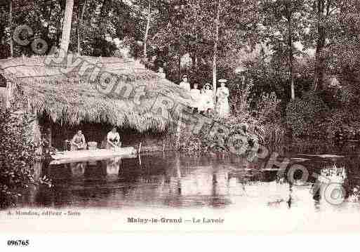 Ville de MALAYLEGRAND, carte postale ancienne