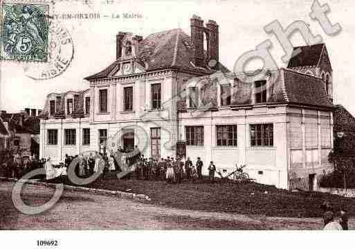 Ville de MARIGNYENORXOIS, carte postale ancienne