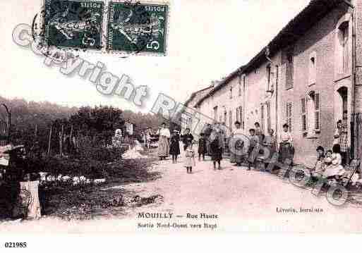 Ville de MOUILLY, carte postale ancienne Ville de MOUILLY, carte postale ancienne