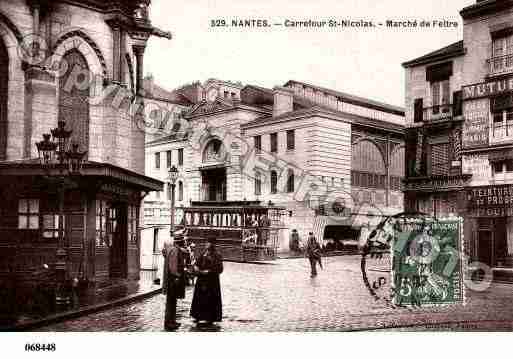 Ville de NANTES, carte postale ancienne Ville de NANTES, carte postale ancienne