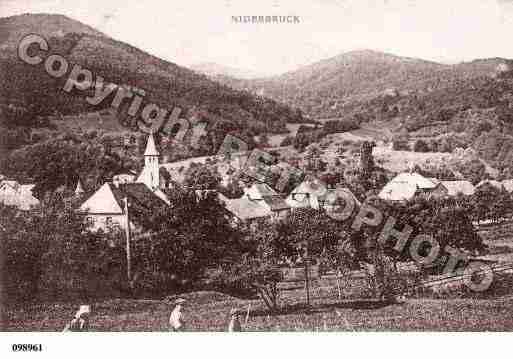 Ville de NIEDERBRUCK, carte postale ancienne