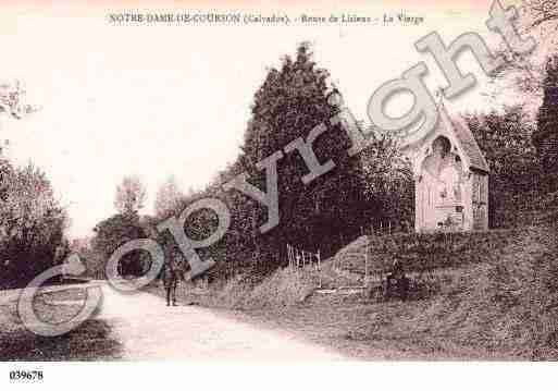 Ville de NOTREDAMEDECOURSON, carte postale ancienne