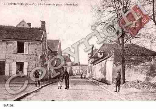 Ville de ORVILLIERS, carte postale ancienne