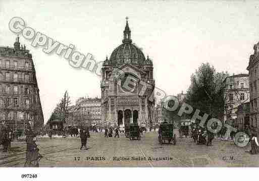 Ville de PARIS8, carte postale ancienne