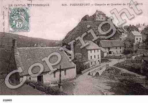 Ville de PIERREFORT, carte postale ancienne