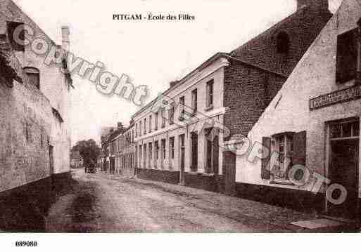 Ville de PITGAM, carte postale ancienne