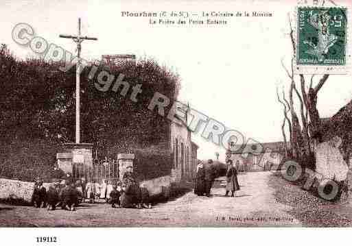 Ville de PLOURHAN, carte postale ancienne