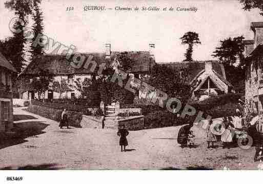 Ville de QUIBOU, carte postale ancienne