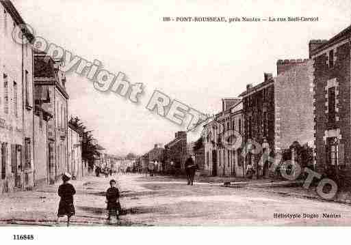 Ville de REZE, carte postale ancienne