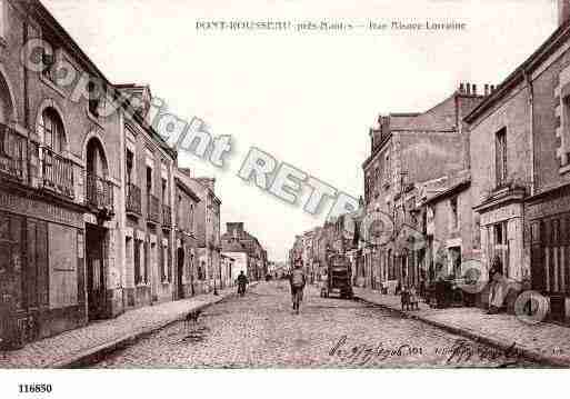 Ville de REZE, carte postale ancienne