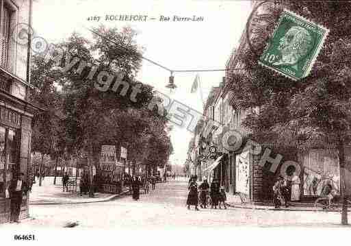 Ville de ROCHEFORT, carte postale ancienne