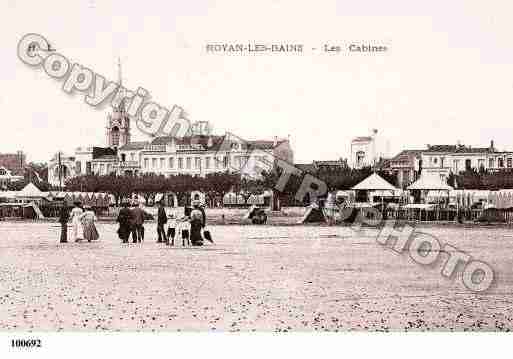 Ville de ROYAN, carte postale ancienne