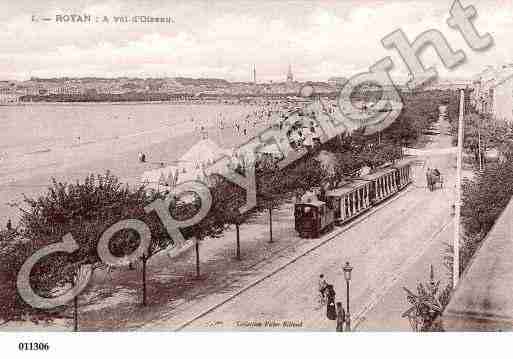 Ville de ROYAN, carte postale ancienne