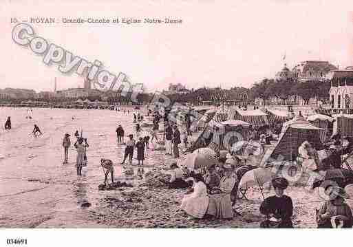 Ville de ROYAN, carte postale ancienne