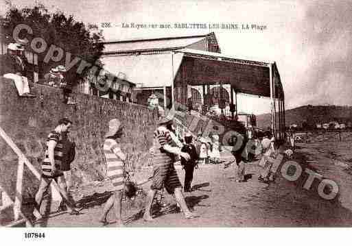 Ville de SABLETTES(LES), carte postale ancienne