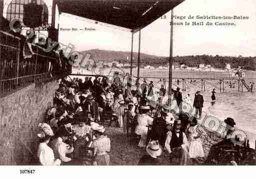 Ville de SABLETTES(LES), carte postale ancienne Ville de SABLETTES(LES), carte postale ancienne