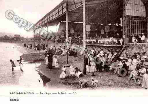 Ville de SABLETTES(LES), carte postale ancienne