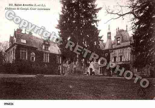 Ville de SAINTAVERTIN, carte postale ancienne