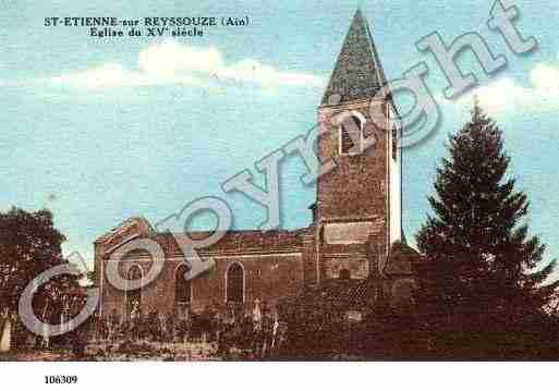 Ville de SAINTETIENNESURRESSOUZE, carte postale ancienne Ville de SAINTETIENNESURRESSOUZE, carte postale ancienne