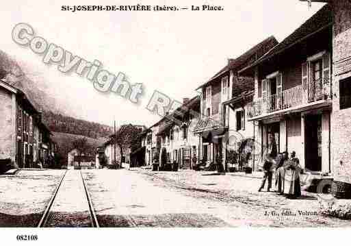 Ville de SAINTJOSEPHDERIVIERE, carte postale ancienne