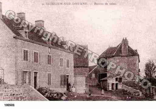 Ville de SAINTJULIENSURDHEUNE, carte postale ancienne Ville de SAINTJULIENSURDHEUNE, carte postale ancienne