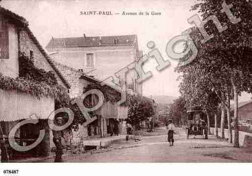 Ville de SAINTPAULLEJEUNE, carte postale ancienne