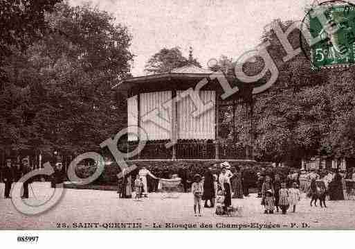 Ville de SAINTQUENTIN, carte postale ancienne